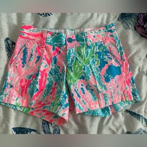 EUC Lilly Pulitzer Callahan Shorts size 00